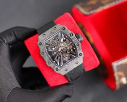 watches high quality RM1201 Real Tourbillon watch fantasic superb men wrist watches MMW9 highend quality mechanical uhr NTPT all carbon fiber case montre richar lux