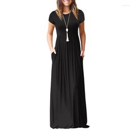 Party Dresses Black Color Soft Casual Women Solid Pullover Frock Coat Dress Suit Fashion Ladies Midi Vestidos