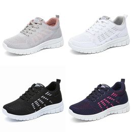 womens Breathable designer Running Shoes black White dark blue grey sneakers Accepted lifestyle home famous soft outdoor Trainer Women fashion house shoe