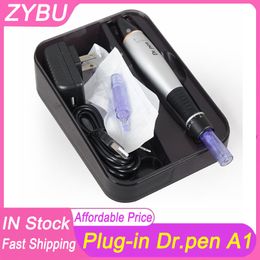 Dr pen Ultima A1 With 2 pcs Cartridge Wire Microneedle Pen Skin care Dermapen Professionals Use Meso Therapy Beauty Machine