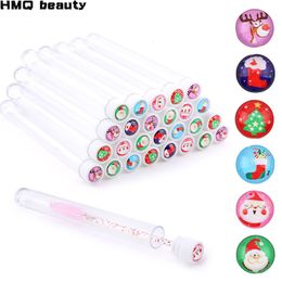 Makeup Tools Christmas Drill Reusable Eyebrow Brush Tube Disposable Eyelash Brushes Lash Accesories Replace Dustproof 230801