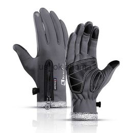 Ski Gloves 3 Colours Winter Gloves for Men Women Warm Thermal Fleece Waterproof Gloves Cold Skiing Ski Gloves Outdoor Sports Riding Gloves J230802