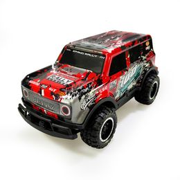 Electric RC Car 1 24 27HZ Off road Remote Control with LED Lights Mini RC Models Toys for Boys Children Gifts 230801