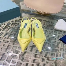new fashion designer Dress Shoes high heels 3cm imported silk fabric anti-skid outsole, including bags 35-42
