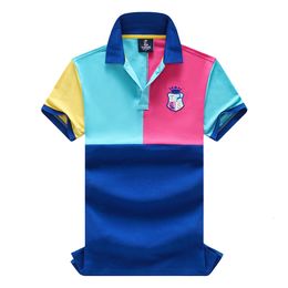 Men's Polos Summer Mens Clothing 100%cotton T Shirt for Man Polo Oversized Shirt Short Sleeve Polos Street Wear Korean Fashion Clothing Tops 230801