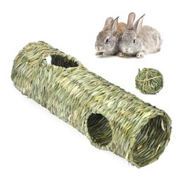 Other Pet Supplies Lightweight Rabbit Grass House Huts for Squirrels Guinea pigs 230802