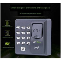 Fingerprint Access Control Biometric Fingerprint Access Control Intercom Machine Digital Electric RFID Code System For Door Lock Keys Tags x0803