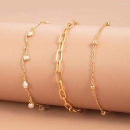 Anklets Set Of Simple Sweet Butterfly Anklet Female Personalized Tassel Angel Pendant Airplane Chain Foot Jewelry