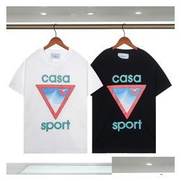 Men'S T-Shirts T Shirts Mens Women Designers Tees Apparel Tops Man S Casual Chest Letter Shirt Luxurys Clothing Street Shorts Sleeve C Dhybl