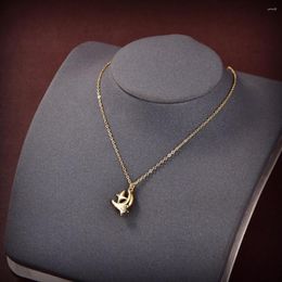 Pendant Necklaces 2023 Star Moon Combination Necklace Elegant Temperament Luxury High Quality Jewellery For Women Anniversary Gift.