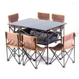 Camp Furniture High Quality Folding Picnic Table Small Side Easy Portable Dinning Camping Tables