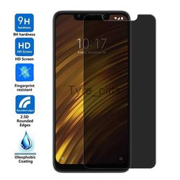 Cell Phone Screen Protectors 2.5D Privacy Screen Protector For Xiaomi Pocophone F1 F2 Anti Spy Tempered Glass For Pocophone F2 Pro Anti Glare Protective film x0803