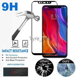 Cell Phone Screen Protectors 9H Full Cover Tempered Glass For Xiaomi Mi 5 5C 5X 5S Plus 6 6X A1 A2 8 SE 8 Pro Lite Pocophone F1 Screen Protector Film Glass x0803