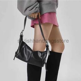 Shoulder Bags Korean women's bag crossbody bag summer niche design sense women's casual simple and versatile armpit portable small bag bagsstylishhandbagsstore