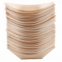 Dinnerware Sets Charcuterie Plate Wooden Tableware Snack Bowl Container Disposable Containers
