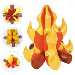 Gift Wrap Party Supplies Lovely Inflatable Bonfire Kids Campfire Prop Supply Portable Toy Camping Decorations