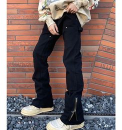 Men's Pants fashion y2k men techwear Cargo Pants Streetwear Hip Hop slim fit Trousers pantalones ropa hombre 230802