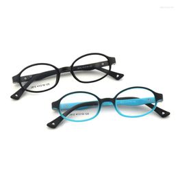 Sunglasses DOISYER The TR90 Full Frame Children Myopia Glasses Cute Trend Flat Lens