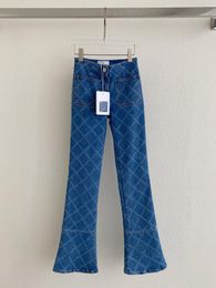 2023 Designer-Damen-Jeans, weiblich, Retro-Designer-Jeans, Damen-Jacke, Jacke, weiblich, Mailand, Landebahn, Designer-Kleid, lässig, langärmeliges Oberteil, Kleidung, Anzug F1