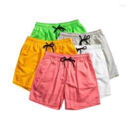 Men's Shorts Boys Short Elastic Waist Drawstring Plus Size 4xl 5xl Casual Beach Wear Board Unisex Couple Colourful Pants