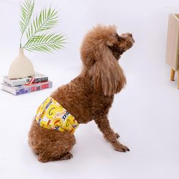 Dog Apparel Female Pet Dogs Physiological Menstrual Hygiene Pants Estrus Small Puppy Cat Clothes Panties Jeans Pant