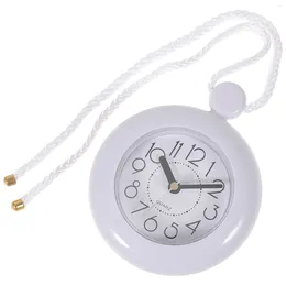 Wall Clocks Clock Decorative Waterproof Towel Water-proof Decor Without