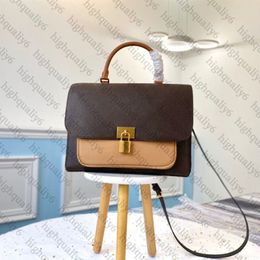 Luxury leather small square bag designer crossbody bag LL10A mirror quality handbag exquisitely packaged