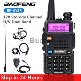 Walkie Talkie Baofeng UV5R Walkie Talkie Dual Band 136174Mhz 400520Mhz Portable BF UV5R Two Way Radio Pofung HF Transceiver x0802