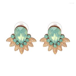Stud Earrings JURAN Arrival Fashion Statement Jewelry Crystal Women Latest Elegant Wholesale J50056