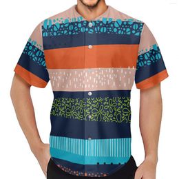 Men's Polos Mens Doodle Print T Shirts Polynesia Casual T-Shirt Summer Sports Baseball Short Sleeves Shirt Breathable