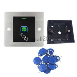 Fingerprint Access Control Gate door lock access tags 1000 users WG26 IP66 Waterproof Biometric Fingerprint RFID Door Access Controller RFID Card Reader L23127