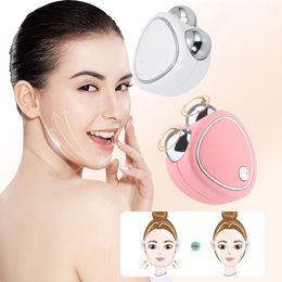 Other Massage Items Micro Current Beauty Instrument Mini Face Lifting Slimming Massager Firming Skin Diminish Fine Lines Health 230802