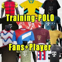 MANE 2023 2024 Bayern Soccer JerseyS Upamecano PAVARD Munich Goretzka NEUER MULLER LEWANDOWSKI SANE Kimmich 23 24 player fans version training POLO goalkeeper