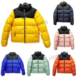 Mens Womens Designer Fashion Down Jacket north Winter Cotton Men Puffer Jackets face Warm Coat embroidery Letter Streetwear lovers Clothes Size XS-XXL