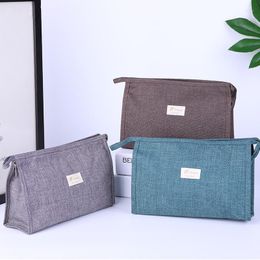 Cosmetic Bags Box Travel Wash Storage Pouch Men Business Bag High Quality Toiletry Kit Make Up Organizer Beautician Makeup Cases