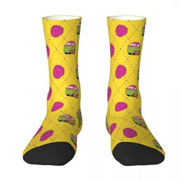 Men's Socks Molcar Diamond Set Zombie Ver PUI Guinea Pig Cart Sock Men Women Polyester Stockings Customizable Hip Hop