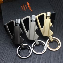 Keychain Metal keychain bottle opener 100 million matches kerosene lighter L230801