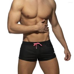 Men's Swimwear Solid Swimsuits Men 2023 Low Waist Breathable Bathing Suits Male Gay Brazilian Beachwear Trunks Quick Dry Swim Pants