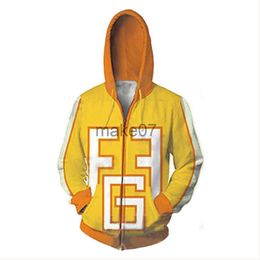 Men's Hoodies Sweatshirts 3D Printed Men Women My Hero Academia Hoodie Cosplay Yellow Zip Up Fatgum Hooded Hoodies Sweatshirts Uniforms J230803