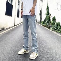 Men's Jeans Fashion Oversized Men Straight Denim Pants Loose Trousers High Street Top Quality Comfortable Male Casual U49