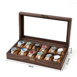 Watch Boxes Luxury 12 Slots Handmade Sunglass Organiser Time Box For Holding Multifunctional And Effective Storage