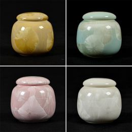 Other Cat Supplies Small Dogs Animal Funeral Urnen for Pets Memorial Ceramics Urn Human Ashes Personalized Pet Cremation 230802