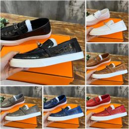 Game slip-on sneaker Men Women Guillaume loafer Designers lace-free Loafers New Fashion classic Leather High quality Loafers luxury Casual shoes Size 35-45