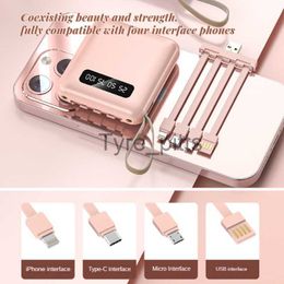 Wireless Chargers Power Bank Smaller portable 20000mAh Outdoors charger Emergency Charger External Battery Powerbank For LED Ultra Large Capacity x0803