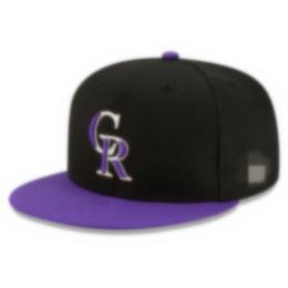 Wholesale HipHop Rockies CR letter Bone Aba Reta New Fashion Snapback Hats Sport Baseball Caps Men Women H19-8.3