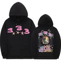 Mens Hoodies Sweatshirts Bladee 333 Hip Hop Trend Skate Drain Gang Hoodie Tops Unisex Hipster Casual Sweatshirt Men Women Fashion Artistic Sense 230802