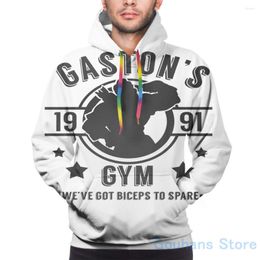 Men's Hoodies Mens Sweatshirt For Women Funny Gaston's Gym (Black Version) Print Casual Hoodie Streatwear