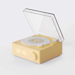 Portable Speakers Mini Portable Mobile Subwoofer Sound Box Gifts Music Box For All Mirror Clock