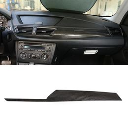 Carbon Fibre Car Interior Centre Console Protection Panel Cover Trim For X1 E84 2011-2021 Accessories Other2921