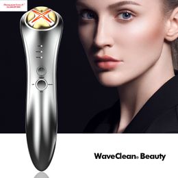 Other Massage Items RF Face Wrinkle Remover Device EMS Machine Skin Microcurrent Red Light Therapy Instrument Home Use Beauty Equipment 230802